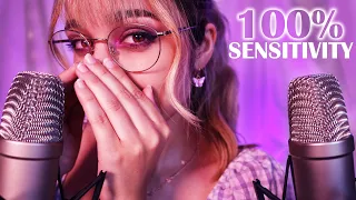 asmr 100 sensitivity cupped whispers up close ear to ear brain tingles 