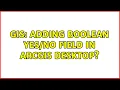 GIS Adding boolean field in ArcGIS Desktop