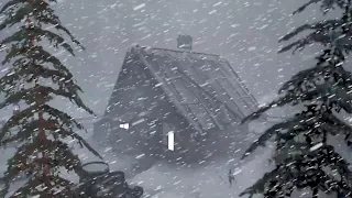 DEADLY COLD And ULTIMATE FREEZING BLIZZARD Sounds For Sleeping Winter Storm 2025 