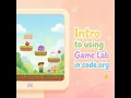 Intro to using Game Lab in code org