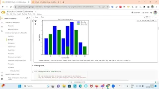 Google Colab Charts Line Plots Histograms Bar plots Scatter Plots Pie and Stack Charts