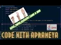How to make rock paper scissors game using java in intellij idea CodeWithAprameya tutorial 2
