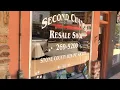 Thrift With Me in Mountain View Arkansas Antiques Consignment Junk Vintage Enamel Ware Pyrex