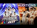 Download Lagu Unreal Receives A GOLDEN BUZZER From Howie Mandel For Their Scary-Good Audition | AGT 2025