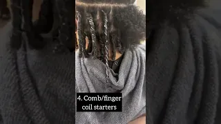 The 6 different types of starter locs