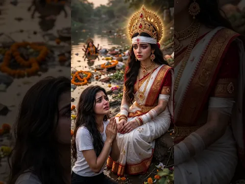 Maa durga ka dukha jise hum dekha na paye😭 | Navratri Special video | AI SUNO KAHANI | #shorts