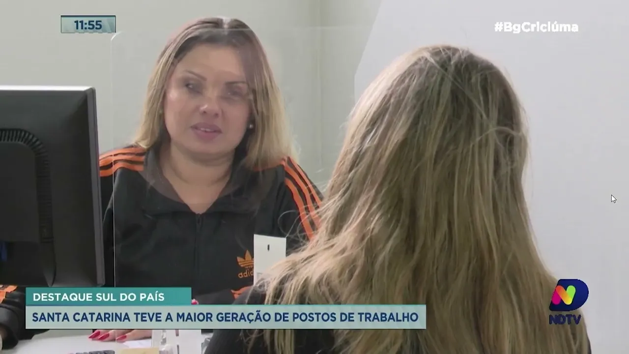Santa Catarina se destaca na geração de empregos