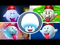 Evolution of Boo Mushrooms Boo Mario 2007 - 2020