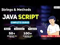 Strings In JavaScript Tutorial Most Important String Methods In JavaScript CSS