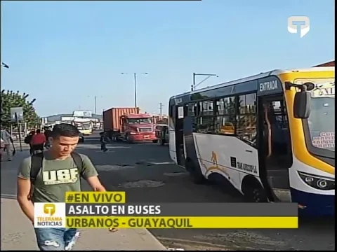 Asaltos en buses urbanos - Guayaquil