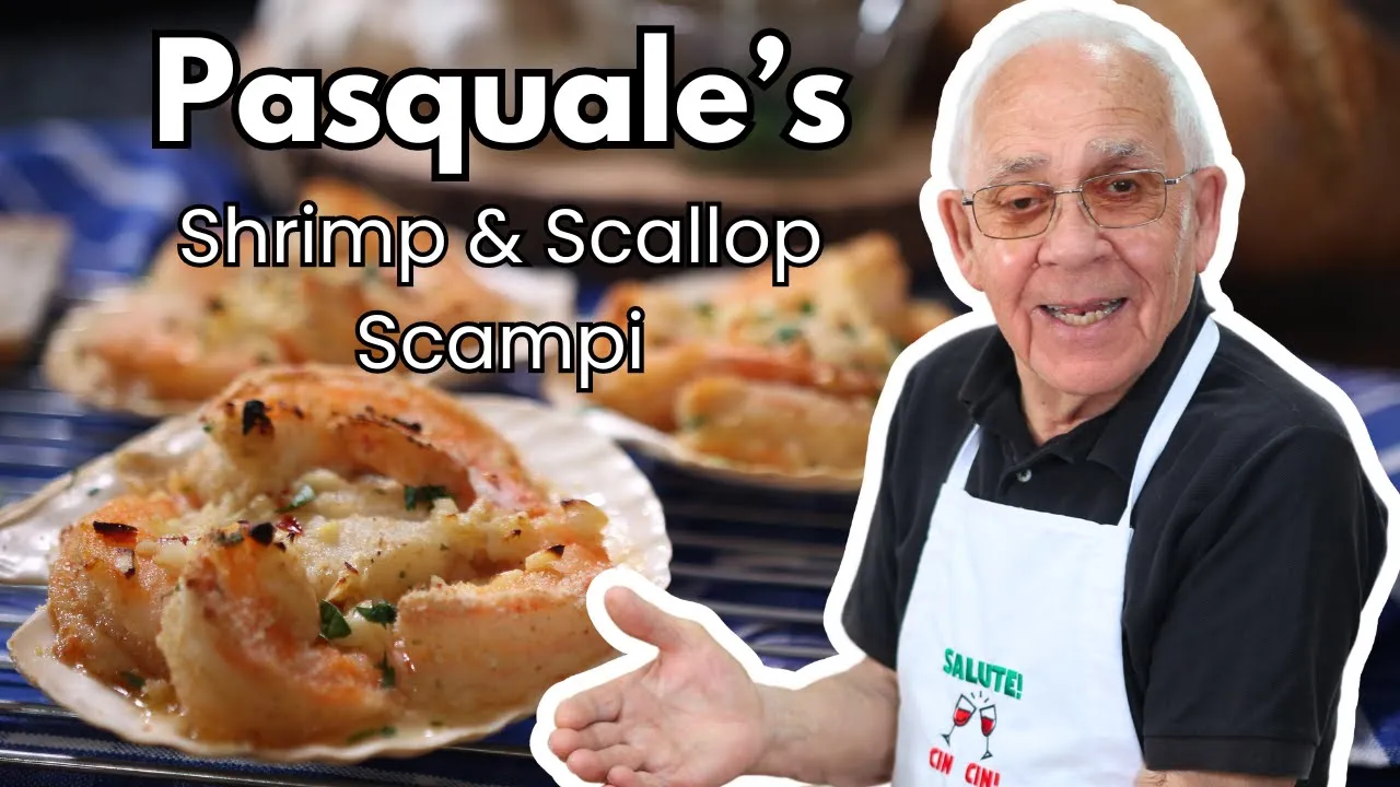 Shrimp and Scallop Scampi by Pasquale Sciarappa