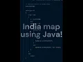 Draw India map using C Java