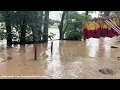 Flooding of the Frio River in Concan on Wednesday