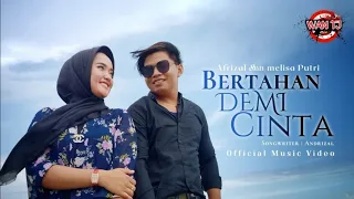 melisa putri feat afrizal ll bertahan demi cinta official music video 