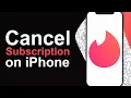How To Cancel Tinder Subscription on iPhone - Quick Guide