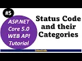 Status Code and their categories Asp Net Core Web API