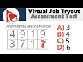 How to Pass Virtual Job Tryout Pre-Employment Assessment Test Questions with Answers Solutions
