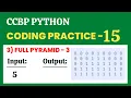 Full Pyramid - 3 Coding Practice