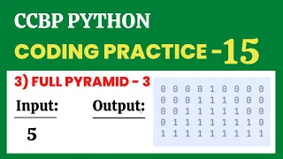 Full Pyramid - 3 Coding Practice