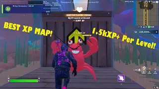 BEST FORTNITE XP MAP 2023 1 5K XP PER DEATHRUN LEVEL BIG XP REWARDS