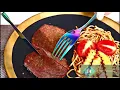 24PCS Non-fading Rainbow Cutlery Set