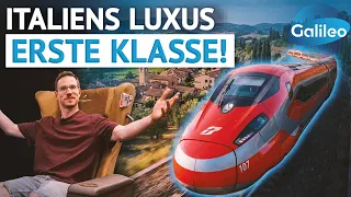 Privatjet auf Schienen: So luxuriös ist Italiens Nobelzug!