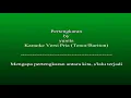Lagu Karaoke Pertengkaran - Versi Pria (Dangdut), Tenor/Bariton