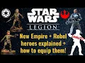 Download Lagu New customisable Rebel + Empire heroes released! | Star Wars Legion |