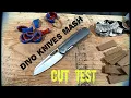 Cut Test Divo Knives Mash