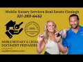 Mobile Notary Legal Documents In Jacksonville FL