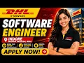 DHL Software Engineer Hiring 2026 Java Spring Boot Microservices Hybrid Off Campus Hiring