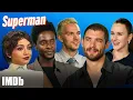 SUPERMAN Cast Quizzed on Costars Early Roles and Special Trivia IMDb