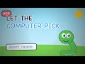 Python for Kids Let The Computer Pick random choice picks one item