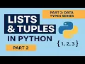 Python Data Types - Part 2 Python Lists vs Tuples Explained Beginner s Guide