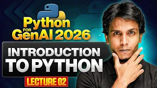 Introduction To Python Python for Gen AI Lecture 2