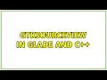 Ubuntu GtkSourceView in Glade and C