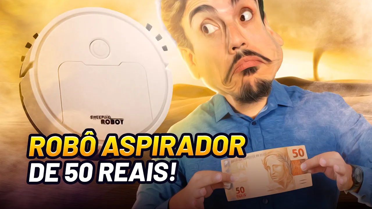 ROBÔ ASPIRADOR de 50 REAIS - Ele é barato, mas PRESTA ou é GOLPE? Funciona mesmo?