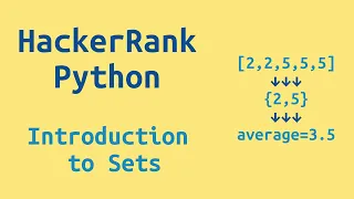 32 HackerRank Python Preparation - Introduction to Sets