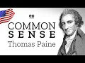 Common Sense by Thomas Paine book with Text
