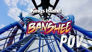 Kings Island - Banshee Roller Coaster POV
