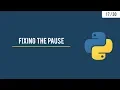 Python GUI with Tkinter - Fixing the Logic of the pause unpause in Pygame