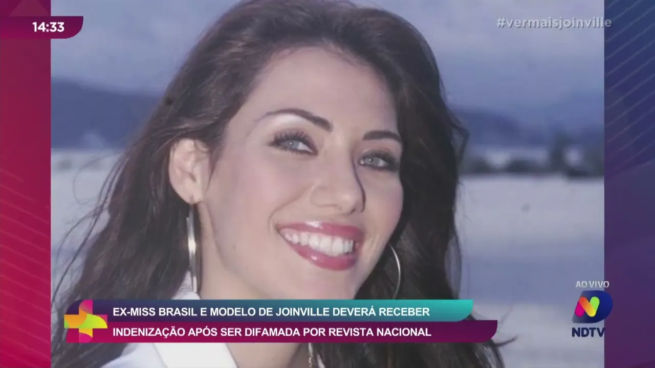 Ex Miss Brasil e modelo de Joinville deverá receber indenização