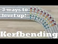 Level up your kerf bending 3 ways everyone can make splines for kerf bending - Woodworking how to