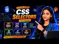 CSS Selectors Element Class ID Universal Group Combinators Pseudo-Class Pseudo-Element