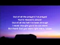Ashley Cooke - Never Til Now (Lyrics)