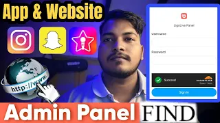 How to Find Admin Panel of Any Website App Ethical Hacking Tutorial