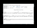 Self-modifying musical score