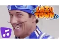Lazy Town | No Ones Lazy In Lazy Town | Music Video | Kids Karaoke