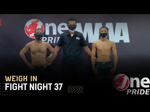 Jessy Garfield VS David Leonardo | Weigh In One Pride MMA Fight Night  37