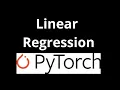 1 - Linear Regression with PyTorch